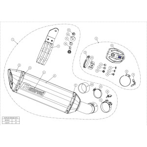 Silenciosos Slip-on. Homologado  Akrapovic S-K10SO24-HRC