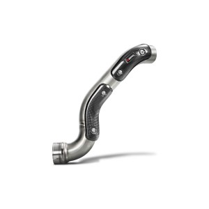 Tramo del colector para colocación del silencioso Slip-on en posición alta. Homologado  Akrapovic L-B12SO9T