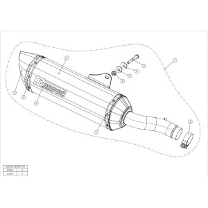 Silenciosos Slip-on. Homologado  Akrapovic S-H5SO3-HRSS