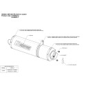 Silenciosos Slip-on. No homologado  Akrapovic S-H9BO2-C