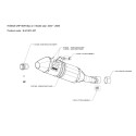 Silenciosos Slip-on. No homologado  Akrapovic S-H1SO1-MT