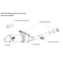 Silenciosos Slip-on. No homologado  Akrapovic S-H4SO2-MT