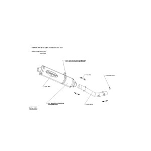 Silenciosos Slip-on. No homologado  Akrapovic S-K9SO2-C