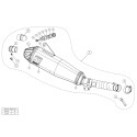 Silenciosos Slip-on. No homologado  Akrapovic S-Y2SO8-CIBNTA