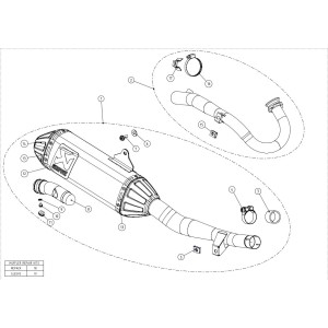 Silenciosos Slip-on. No homologado  Akrapovic S-H3SO10-BNTA