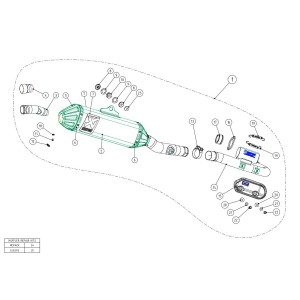 Escapes completos Evolution. No homologado  Akrapovic S-K4MET7-BNTA