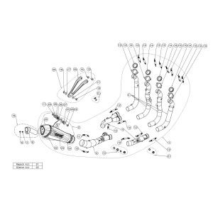 Escapes completos Evolution. No homologado  Akrapovic S-B10E5-CZT