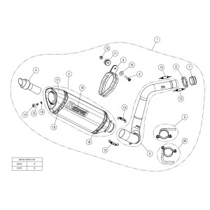 Escapes completos Racing. No homologado  Akrapovic S-B3R1-RC-1
