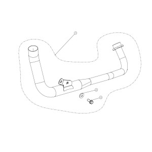Colectores opcionales. No homologado  Akrapovic E-H125E1