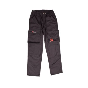 Pantalones de trabajo de hombre Negro Akrapovic 801444