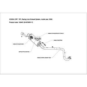 Escapes completos Racing  Akrapovic S-H07MR1-T