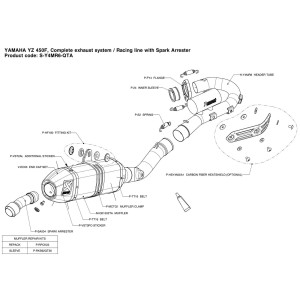 Escapes completos Racing  Akrapovic S-Y4MR6-QTA