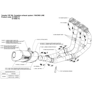 Escapes completos Racing  Akrapovic S-Y6R6-TT