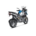 BLACK EDITION silenciosos Slip-on. Homologado Negro Akrapovic S-B12SO10-HAABL
