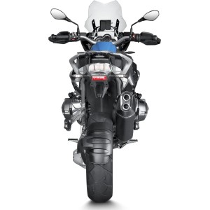 BLACK EDITION silenciosos Slip-on. Homologado Negro Akrapovic S-B12SO10-HAABL