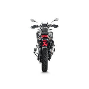 BLACK EDITION silenciosos Slip-on. Homologado Negro Akrapovic S-B8SO8HFBFCTBL