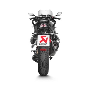 BLACK EDITION silenciosos Slip-on. Homologado Negro Akrapovic S-B12SO19-HLGBL