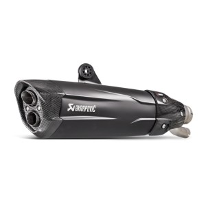 BLACK EDITION silenciosos Slip-on. Homologado Negro Akrapovic S-B10SO6HDVDZBL