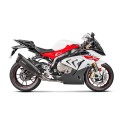 BLACK EDITION silenciosos Slip-on. Homologado Negro Akrapovic S-B10SO6HDVDZBL
