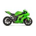 BLACK EDITION silenciosos Slip-on. No homologado Negro Akrapovic S-K10SO28ASZTBL