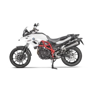 BLACK EDITION silenciosos Slip-on doble salida. Homologado Negro Akrapovic S-B8SO6-HZAABL