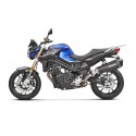 BLACK EDITION silenciosos Slip-on doble salida. Homologado Negro Akrapovic S-B8SO7-HZAABL