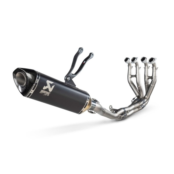 BLACK EDITION Escapes completos Evolution. No homologado Negro Akrapovic S-K10E11-RTBL