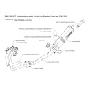 Escapes completos Evolution. Homologado  Akrapovic S-B8RFT1TL-HLC