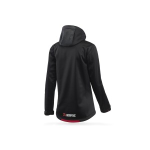 Chaqueta Softshell Mujer Negro Akrapovic 802090