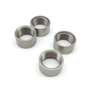 Rosca Sonda Lambda Titanio base curva 12mm M18×1,5/D21,8×12  Akrapovic P-LBTR
