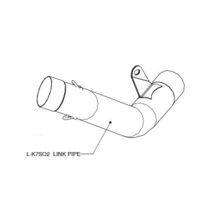 Caña inoxidable  Akrapovic L-B10R1