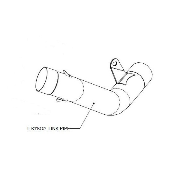 Caña inoxidable  Akrapovic L-B10R1