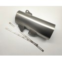 Kit de carcasa exterior, Remaches, Cinta de cierre y pegatina  Akrapovic P-RKS564RAA400