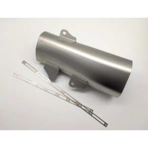 Kit de carcasa exterior, Remaches, Cinta de cierre y pegatina  Akrapovic P-RKS564RAA400