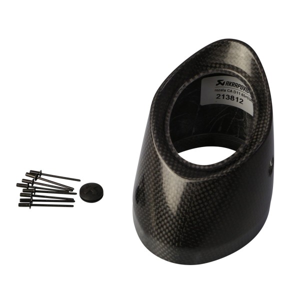 Cono de salida de carbono tipo r5  Akrapovic V-EC179