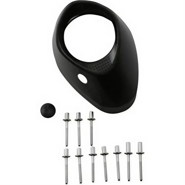 Cono de salida de carbono tipo t33  Akrapovic V-EC36
