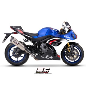 SC Project para SUZUKI GSX-R1000R (2026) - Escape SC1-R titanio, 350 mm