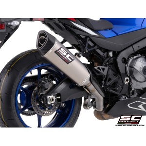 SC Project para SUZUKI GSX-R1000R (2026) - Escape SC1-R titanio, 350 mm