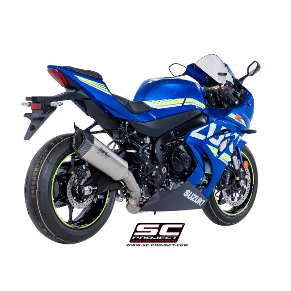 SC Project para SUZUKI GSX-R1000 (2017 - 2020) - Escape SC1-R titanio