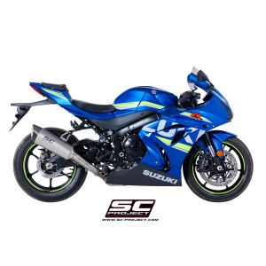 SC Project para SUZUKI GSX-R1000 (2017 - 2020) - Escape SC1-R titanio