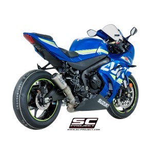 SC Project para SUZUKI GSX-R1000 (2017 - 2020) - Escape CR-T titanio