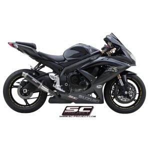 SC Project para SUZUKI GSX-R600 - GSX-R750 (2008 - 2010) - Escape GP-M2 carbono