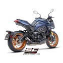 SC Project para SUZUKI KATANA (2022 - 2025) - Escape CR-T carbono, con malla antipiedras