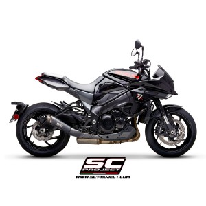 SC Project para SUZUKI KATANA (2019 - 2020) - Escape S1 acero inoxidable
