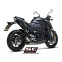 SC Project para SUZUKI GSX-S950 (2021 - 2023) - Escape CR-T titanio, con malla antipiedras