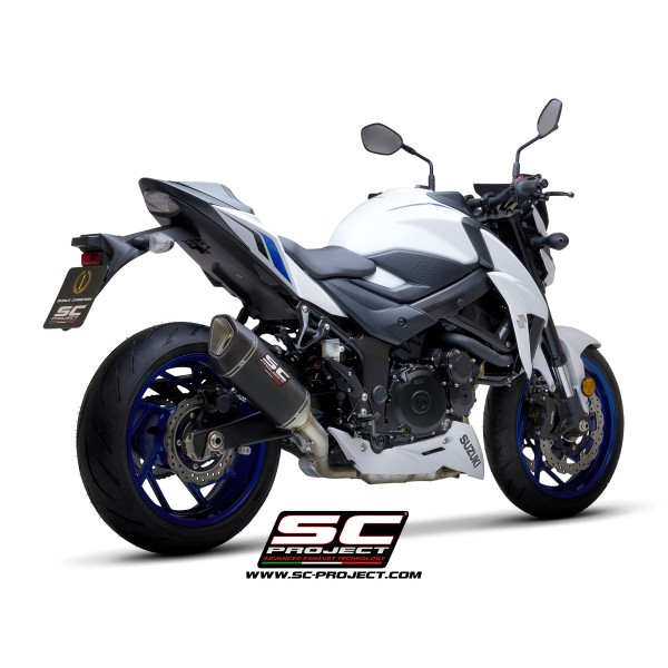 SC Project para SUZUKI GSX-S750 (2017 - 2020) - Escape SC1-R carbono