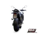 SC Project para SUZUKI GSX-S750 (2017 - 2020) - Escape SC1-R carbono