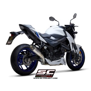 SC Project para SUZUKI GSX-S750 (2017 - 2020) - Escape S1 titanio