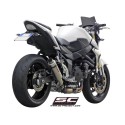 SC Project para SUZUKI GSR750 (2010 - 2017) - Escape GP-M2 titanio