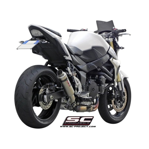 SC Project para SUZUKI GSR750 (2010 - 2017) - Escape GP-M2 titanio